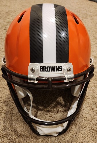 CLEVELAND BROWNS NFL Riddell SPEED Full Size Replica Football Helmet W/ BOX !!!! - Picture 4 of 12