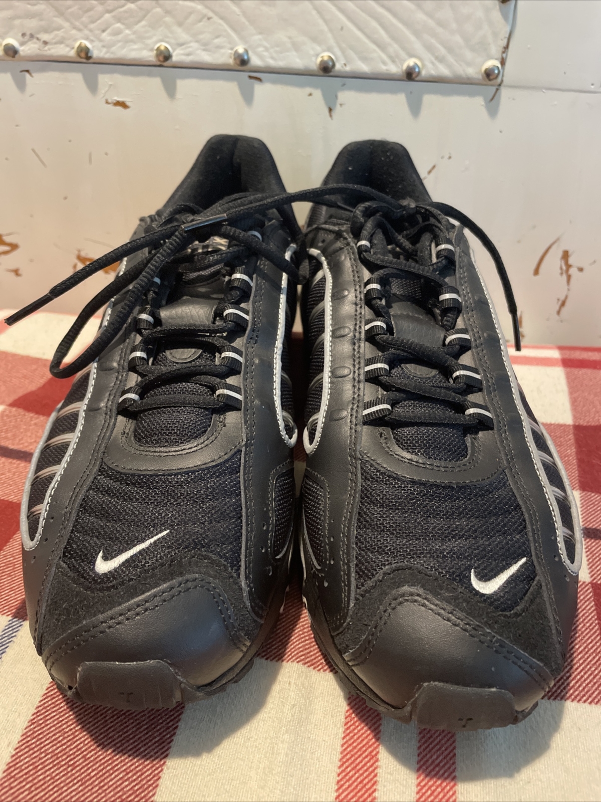 Size 12 Nike Air Max Tailwind 4 Black Silver For Sale Online Ebay