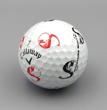 Callaway Chrome Soft Truvis Red/Black Logo 1 Ball CT49