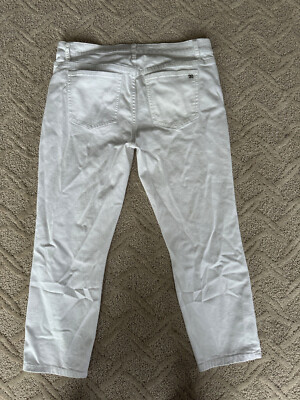 Joe's Jeans White Clean Slim Crop Size 32 Jeans - New