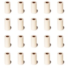 OKKO Billiard Pool Cue Ferrules for Screw-On Tips, Pack of 20