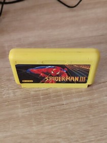 NES FAMICOM SPIDERMAN RETURN OF THE SINISTER SIX ENGLISH GAM ONLY USED CONDITION