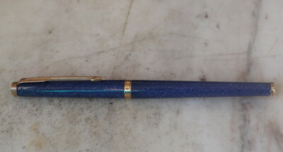 Stylo Plume Parker 180 Laque Lapis Lazuli - Occasion Plume Or 18K | Stylo Prestige