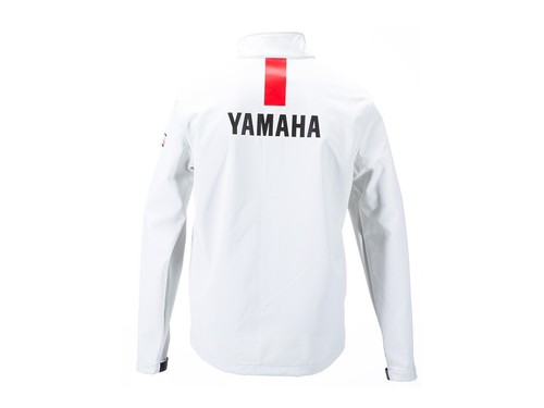 YAMAHA Racing Heritage Softshell Jacket B23-RH123-W6-1L Size X-Large - Picture 2 of 4