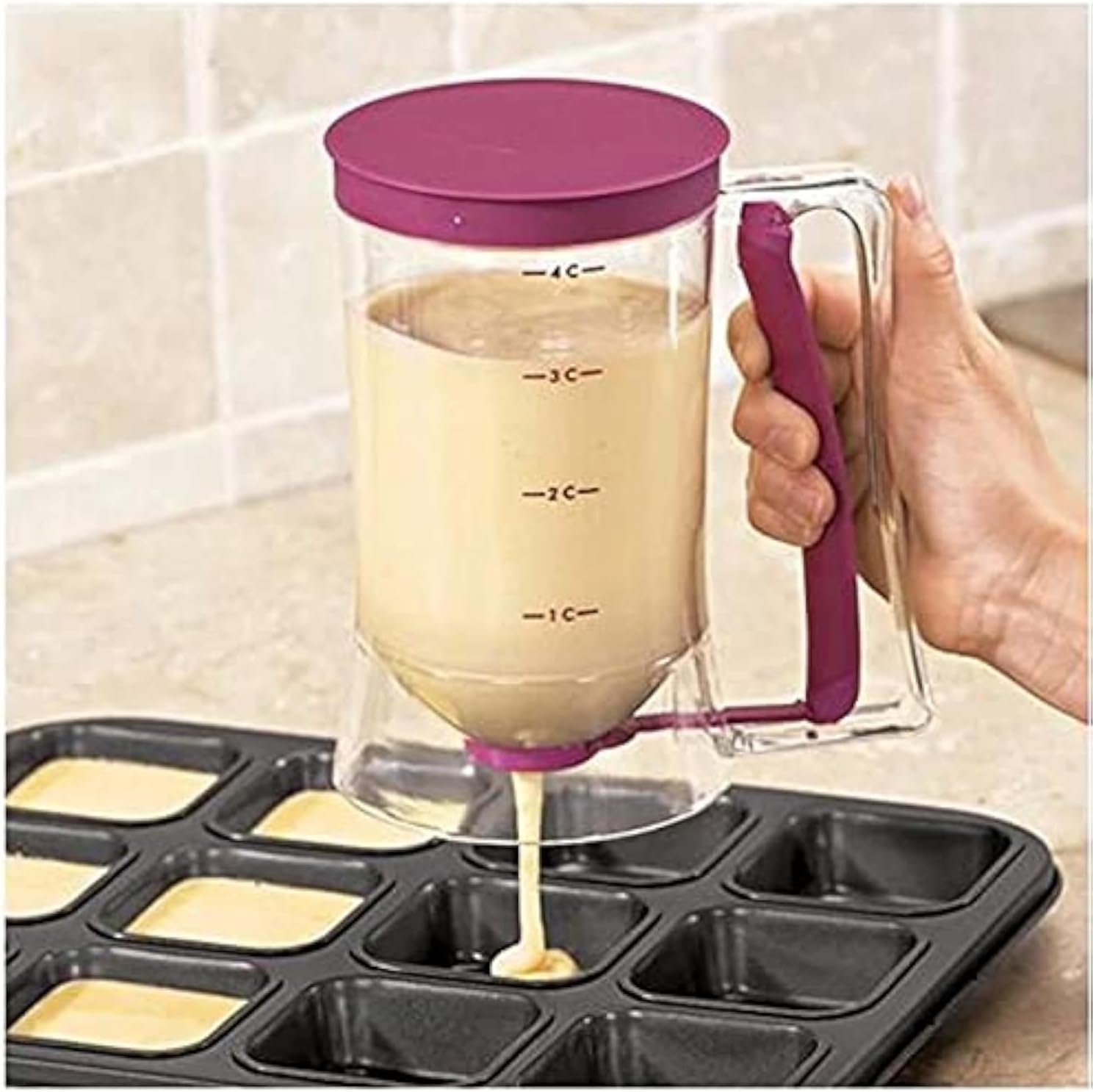 Cupcake Pancake Cookie Cream Dispenser Baking Decorator Tool Kit  -image