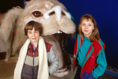 Child Actors Tami Stronach & Barret Oliver At Munich 1984 4x6  PHOTO
