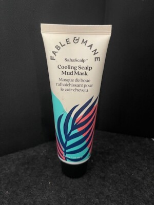 Fable And Mane SahaScalp Cooling Scalp Mud Mask 6oz. sealed