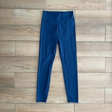 Madewell MWL Blue Hematite High Rise Leggings Sz. SMALL