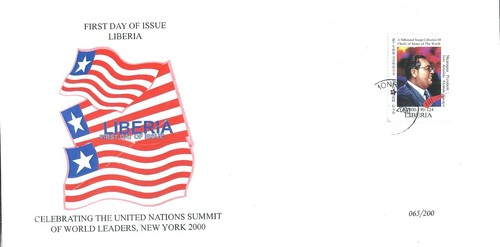 FDC Cover #065 USA UN World Leaders MNH Nicaragua President Jose Arnoldo Aleman