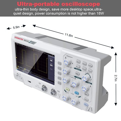 hobbyant HANMAKET DOS1102 110MHz オシロスコープ HANMATEK 110mhz Bandwidth DOS1102 Digital Oscilloscope with 2