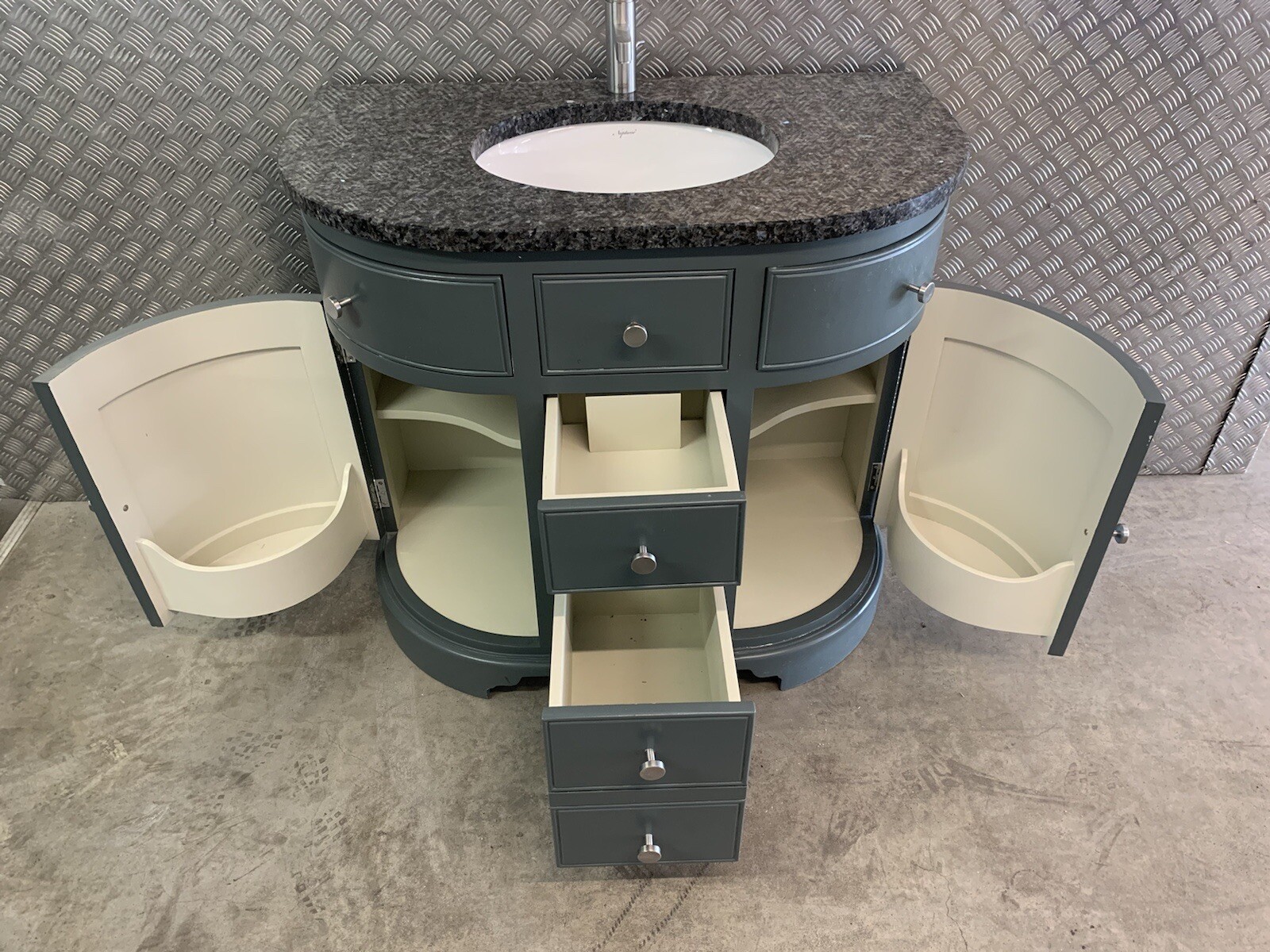 Neptune Chichester Undermount Curved Washstand Vanity Unit RRP£3030 eBay
