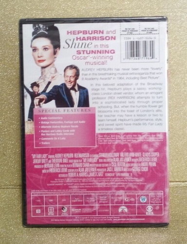 (C6D) "MY FAIR LADY" DVD / NEW IN WRAP / 1964 / WIDESCREEN / MUSICAL - Picture 3 of 8