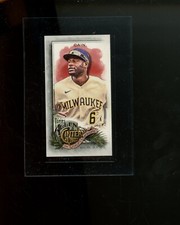 2022 Topps Allen and Ginter Mini Glossy #190 Lorenzo Cain True #'d 1/1