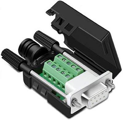 5Pcs DB9 Feamle Breakout Connector DB9 Solderless Connector RS232 D-SUB Seria...