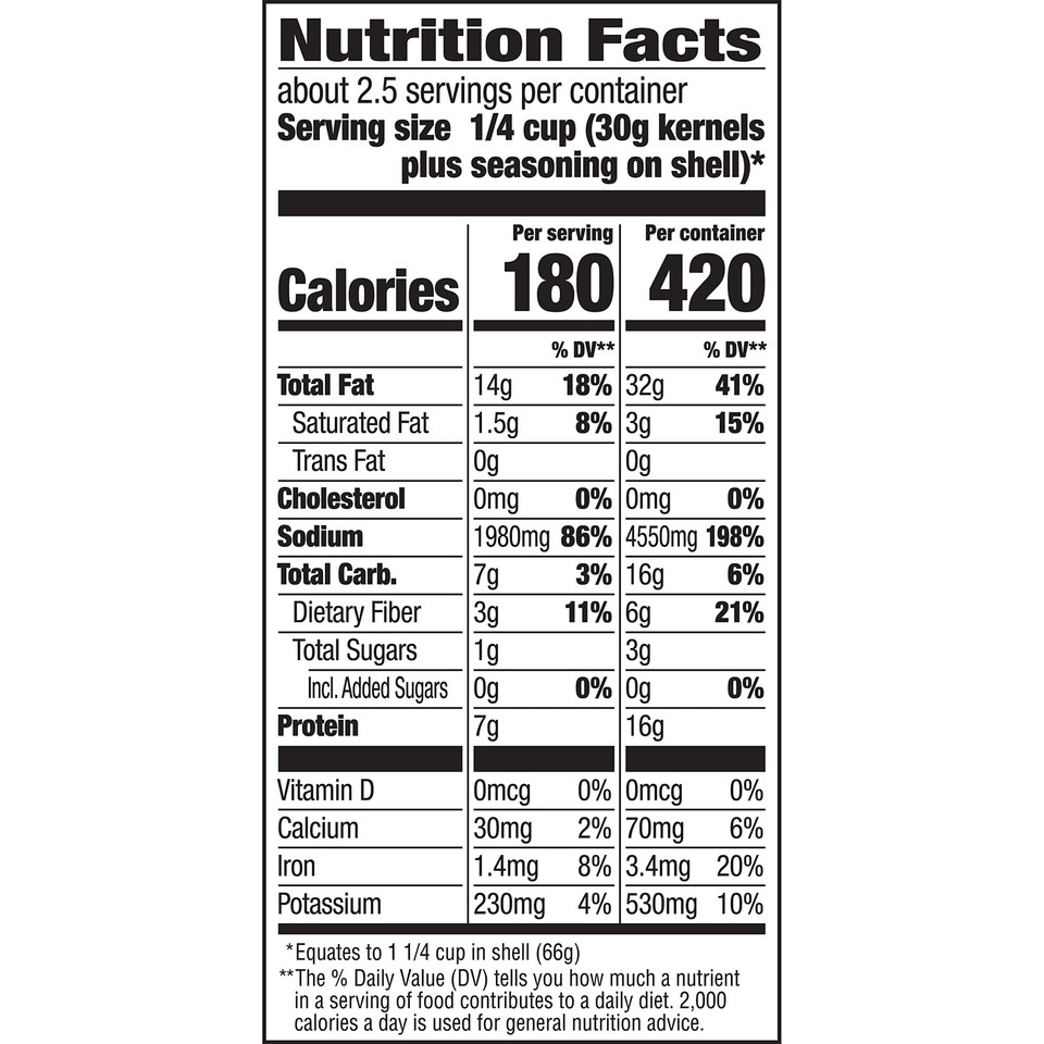 BIGS Sunflower Seeds, Keto Friendly 5.35 oz Bags (Pack of 2) (Zesty
