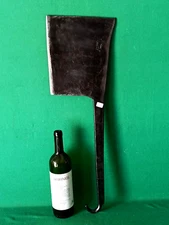 ANTICA GRANDE MANNAIA ARTIGIANALE IN FERRO BATTUTO E FORGIATO DEL 1941. CO12