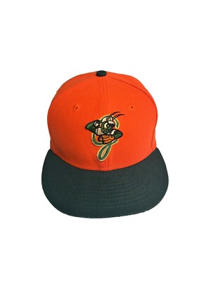 Greensboro Grasshoppers MiLB Fitted Baseball Hat Cap New Era