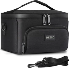 Smell Proof Bag Large Capacity Smell Proof Stash Box for Men Black New