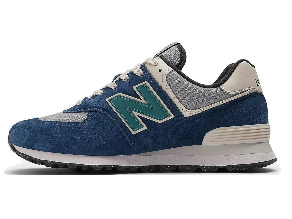 Shoes New Balance ML574 ML U 574 Men Women NB Leather Blue