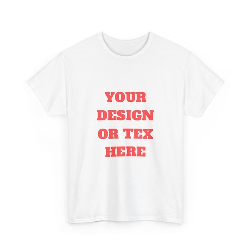 Customizable Unisex Tee, Personalized Shirt Gift, Design Your Own Tshirt, DIY - Picture 4 of 41