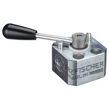 Hydraulik 3/2-Wege Drehumschaltventil Umschaltventil Umschaltahn 3/2-Wegeventil