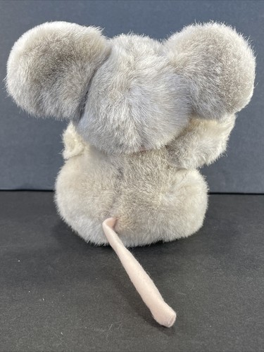 HTF Russ Berrie Nibbly Mouse Plush With Velvet Red Heart Rare Stuffed Animal - Picture 6 of 10