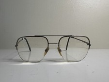 CHARMANT AVIATOR METAL COLOR-GR EYEGLASSES FRAME JAPAN 56-19-140 READ