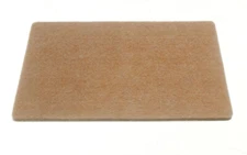 New 3 X Felt Pads Self Adhesive 150mm (6'') X 100mm (4'') X 4mm Depth - Onestop