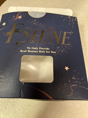 FShine Echthaar Extensions Farbton Nummer 2 18 Zoll Länge