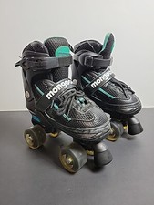 Mongoose LED Light Up Roller Skates Size 1 2 3 4 Model MG-085L-S Works . Conditi