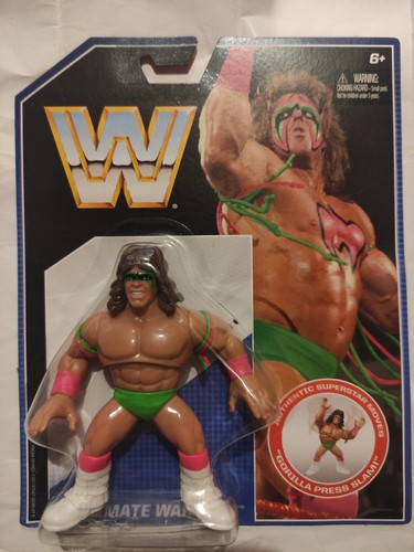 WWE Mattel Retro Series Ultimate Warrior Action Fi...