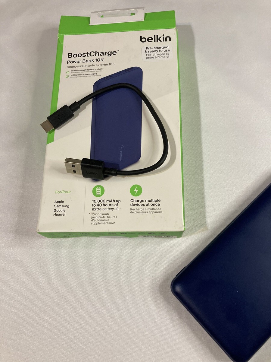 Belkin BoostCharge USB-C Portable Charger 10K Power Bank w