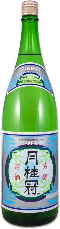 Gekkeikan Junmai Shu Sake 1,8 Liter Großflasche | aus Japan, 14,5% vol.