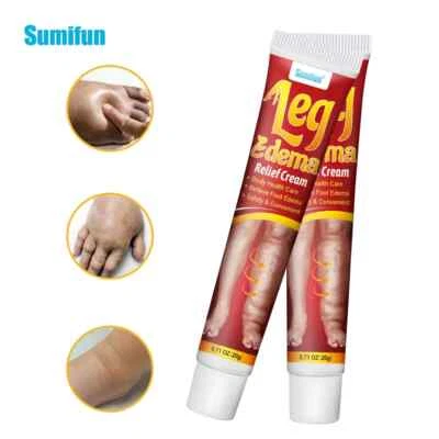 SUMIFUN 20g New Natural Anti Edema Cream Remove Arm Leg Swelling Pain Relief Ointment
