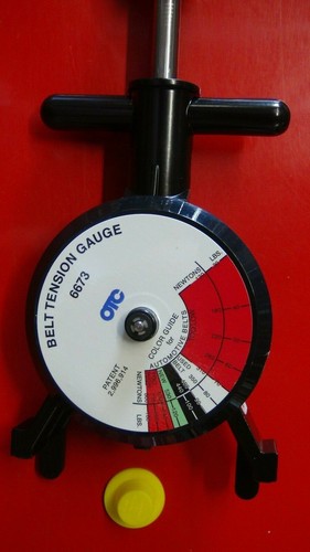 Universal Belt Tension Gauge OTC 6673 Scale reads 30-180 in./lbs Made in USA - Picture 3 of 6