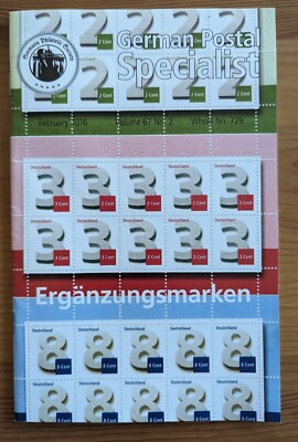 German Postal Specialist Feb 2016 Airship Ads Make-Up Rate Stamps Wilhelm Horn