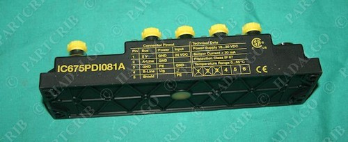 GE Fanuc IC675PDI081A Stazione Profibus 8 Ingressi Connettore Rapido Giunzione Blocco NUOVO - Foto 3 di 3