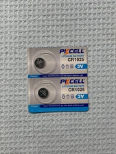 2 Pack CR1025 1025 Lithium 3v Battery KEYLESS FOB TOYS DEVICE US Free SHIP FRESH
