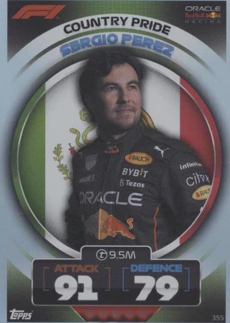 2022 Topps F1 Turbo Attax - Sergio Perez #355 - 1 of 1