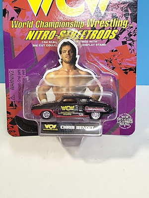 Vintage 1998 WCW Nitro-Street Rods Chris Benoit Road Wild