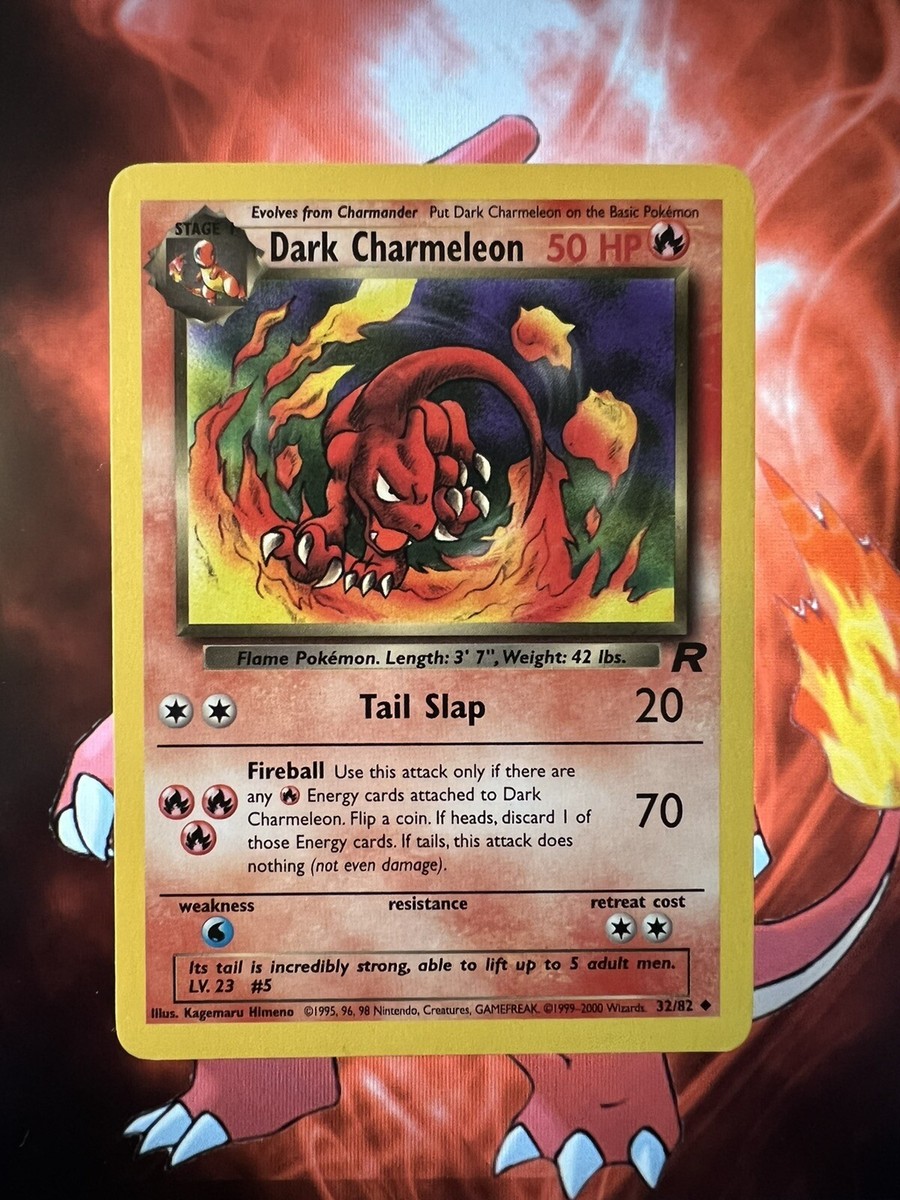Pokemon Team Rocket Dark Charmeleon 32/82 NM Near Mint