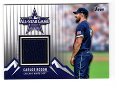CARLOS RODON 2021 TOPPS BASEBALL UPDATE SERIES ALL-STAR GAME JERSEY RELIC