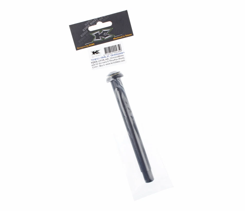 KCNC KQR08 Bicycle Bike Front Skewer for Shimano E-Thru/Fox Fork 15mm Black - Image 3 of 4