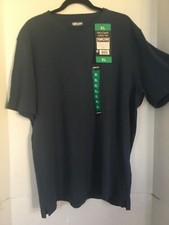 NWT KIRKLAND SIGNATURE Men's Classic Cotton Tee Shirt Navy SHORT SLEEVE