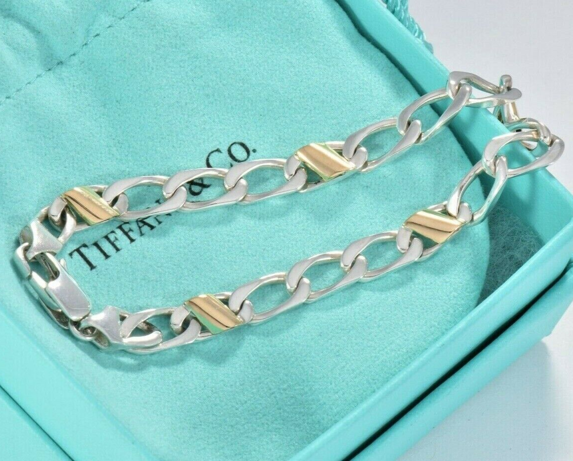 アクセサリー TIFFANY & CO. figaro chain bracelet 7.85