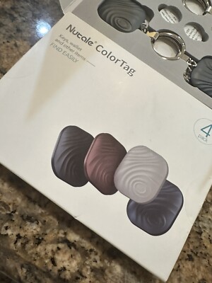 Nutale ColorTag Key Finder, Bluetooth Tracker Item Locator with Key Chain for...