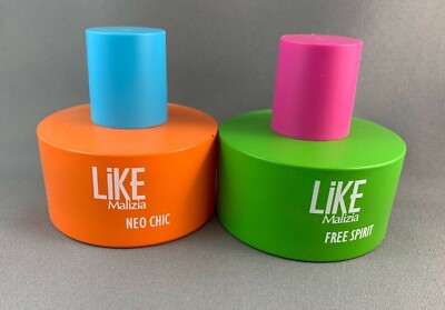 Malizia Like Free Spirit Neo Chic 100ml 3.3 oz Eau de Toilette Spray no Box