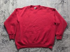 Vintage Sturdy Sweats By Lee Sweatshirt Women's Size XXL Red Made In USA