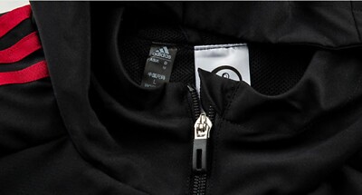 Adidas Men World Cup EM FZ Hoody Jackets FIFA Run Black Top GYM