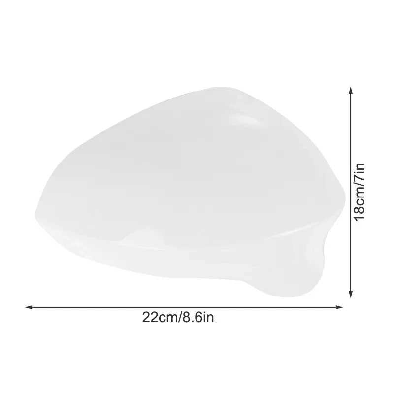 Tapa de cubierta de espejo retrovisor blanco lado derecho para Seat Ibiza 6J MK4 2008-2017 Foto 3 de 4